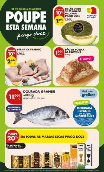 Folheto Pingo Doce - 28.7.2026 - 3.8.2026.