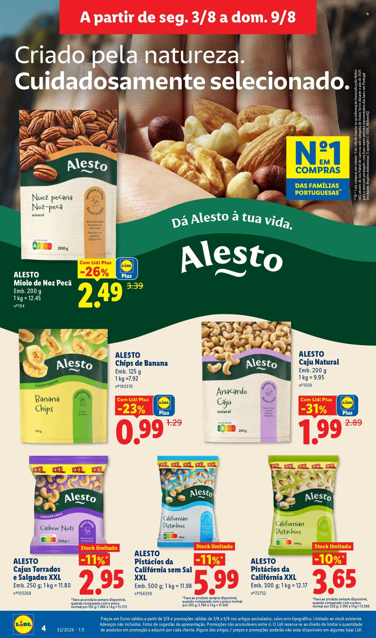 Folheto Lidl - 3.8.2026 - 9.8.2026. Página 4