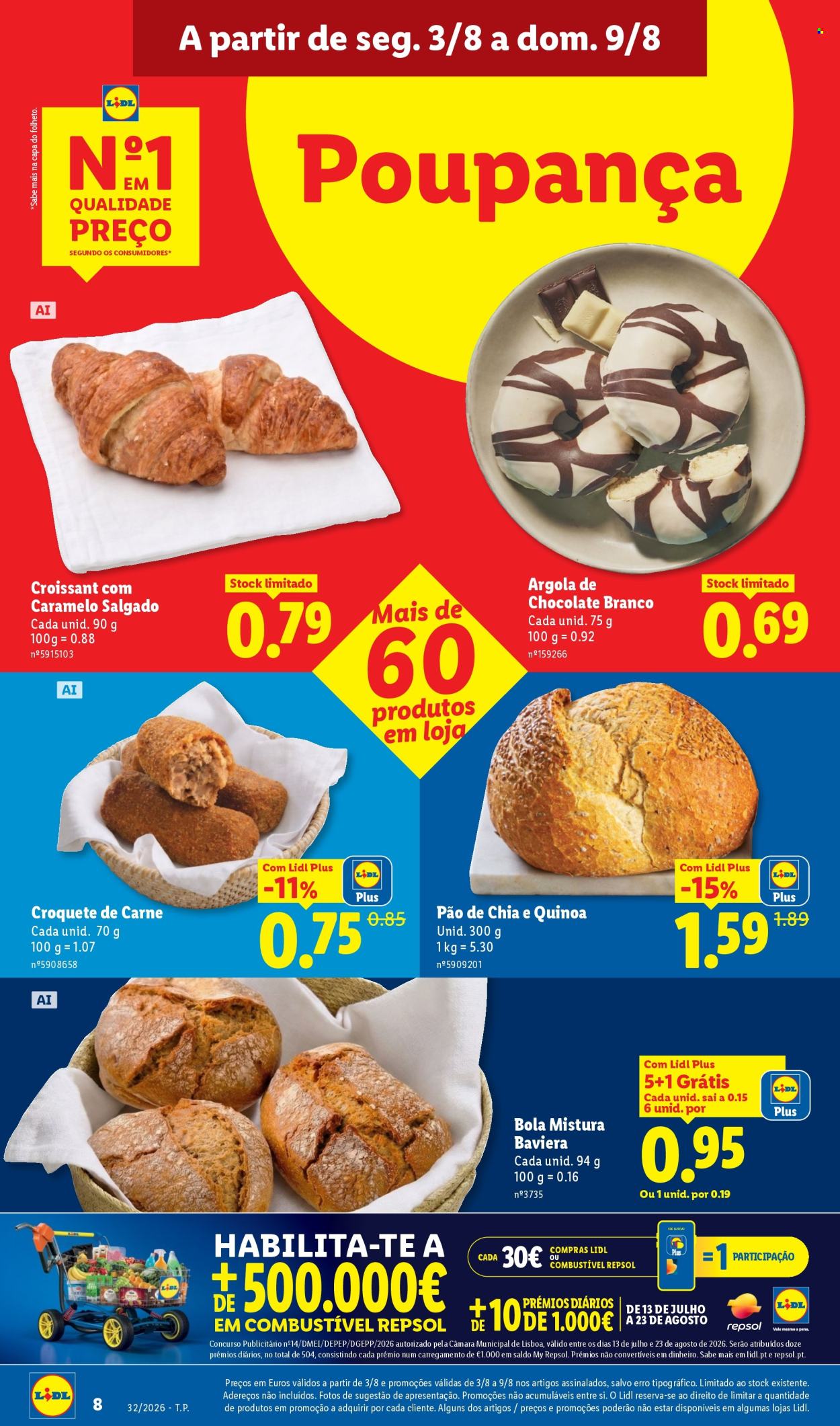 Folheto Lidl - 3.8.2026 - 9.8.2026. Página 8