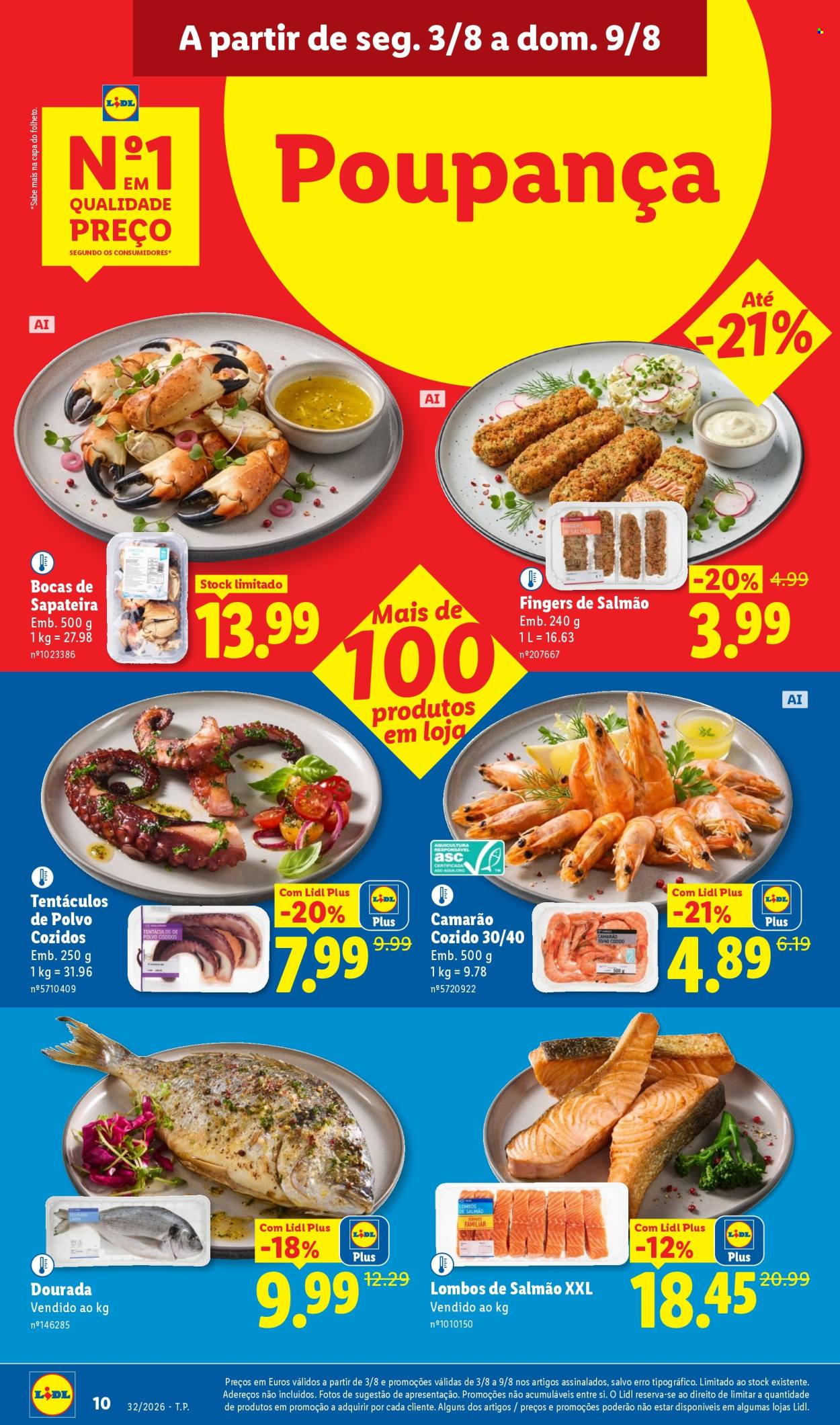 Folheto Lidl - 3.8.2026 - 9.8.2026. Página 10