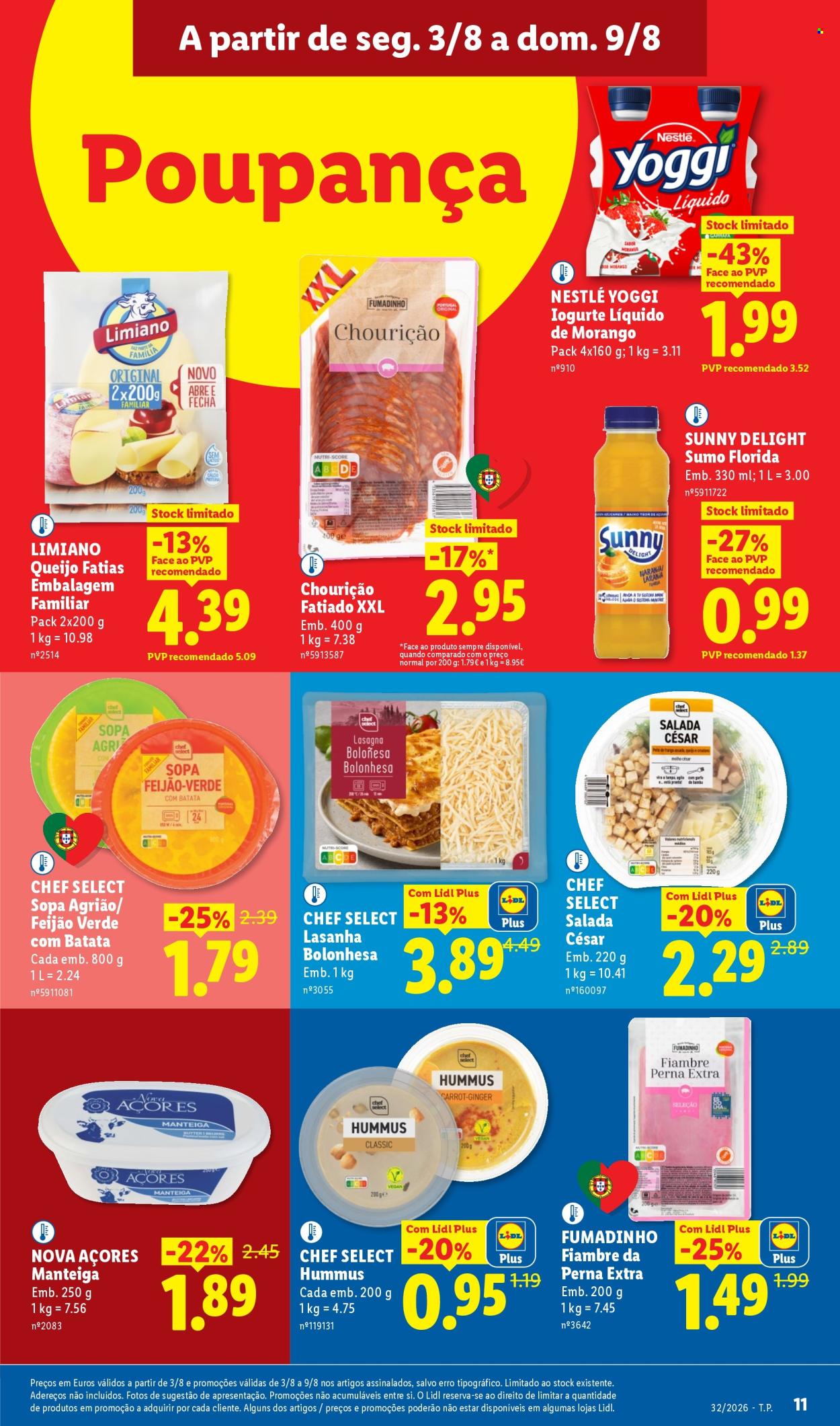 Folheto Lidl - 3.8.2026 - 9.8.2026. Página 11