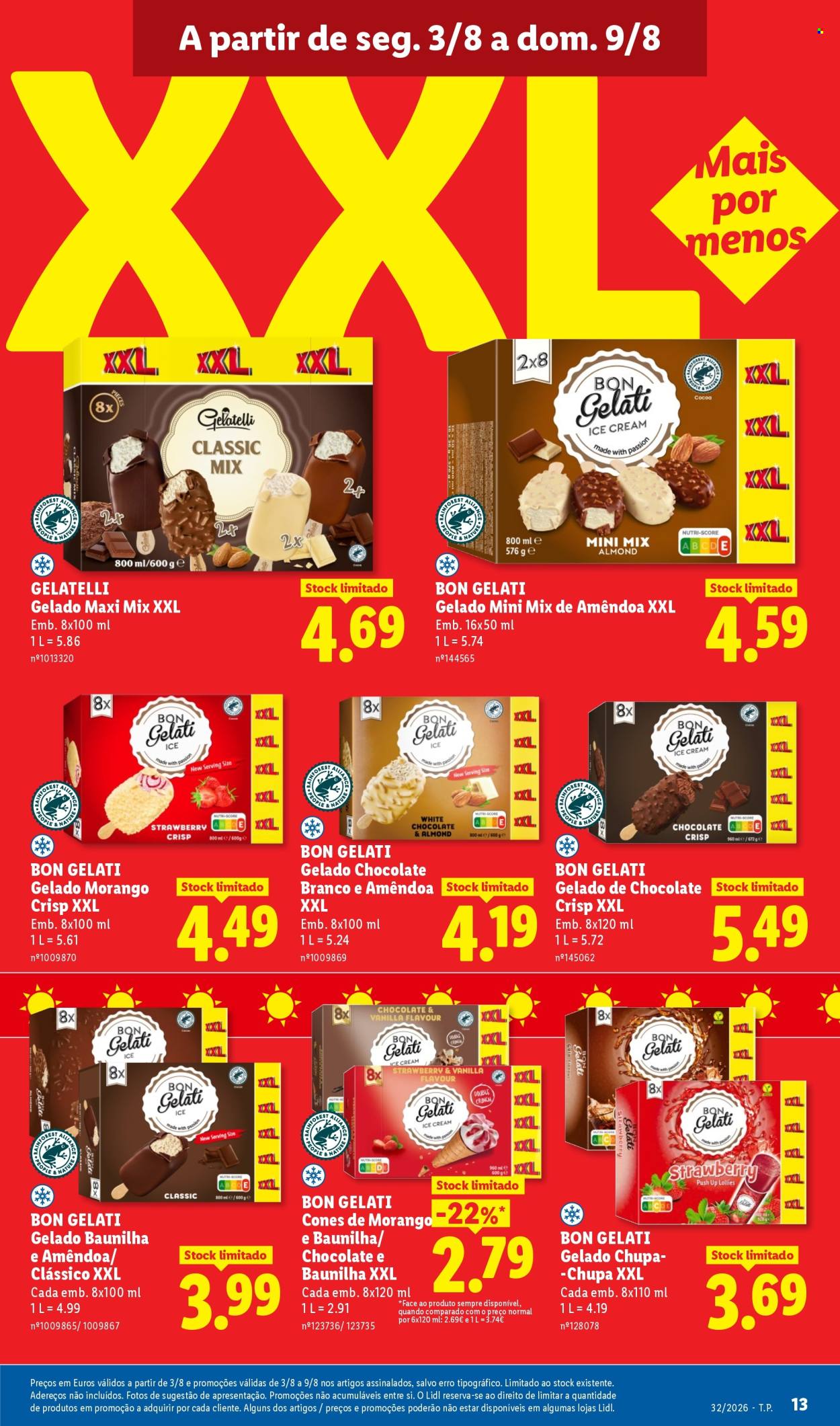 Folheto Lidl - 3.8.2026 - 9.8.2026. Página 13
