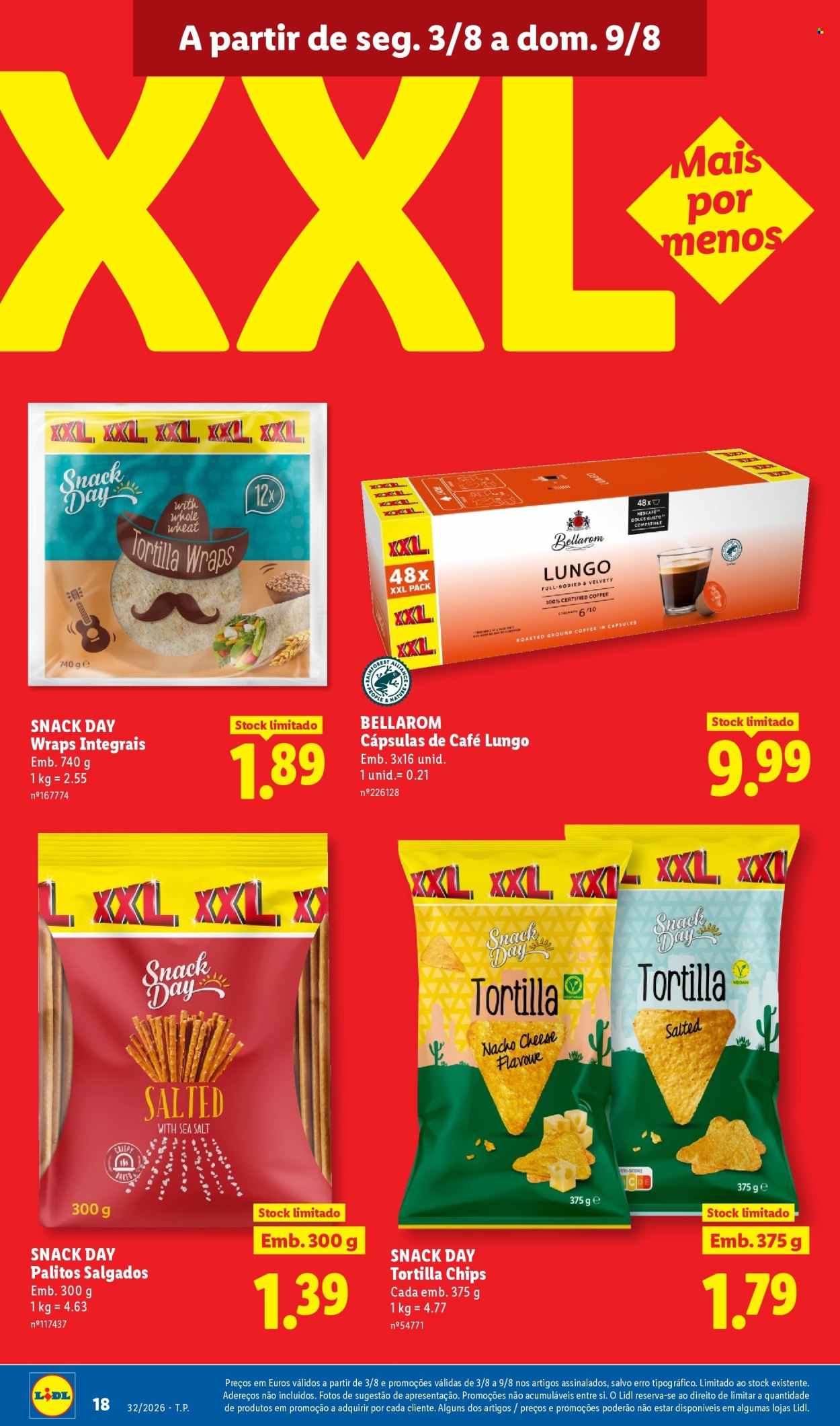 Folheto Lidl - 3.8.2026 - 9.8.2026. Página 18