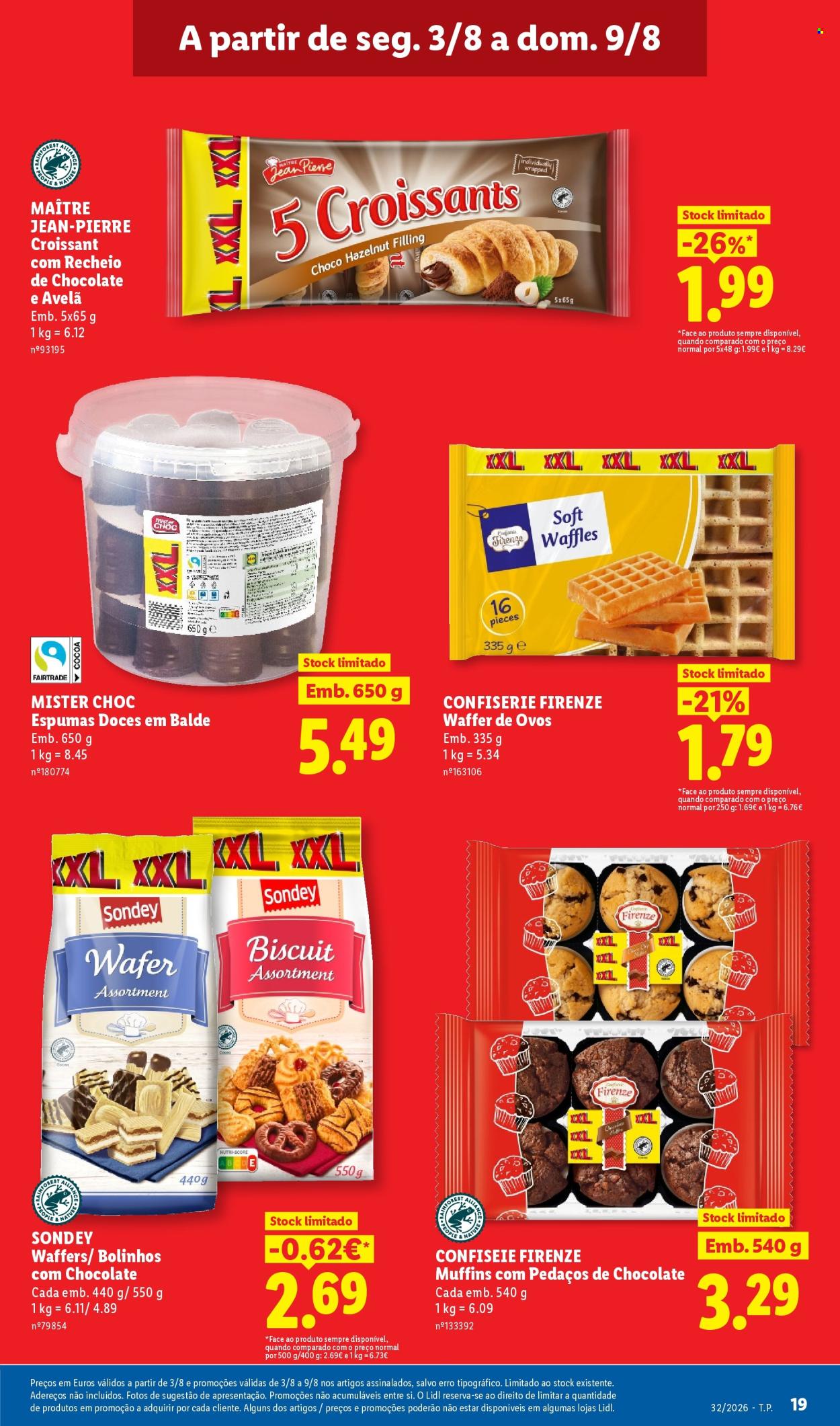 Folheto Lidl - 3.8.2026 - 9.8.2026. Página 19