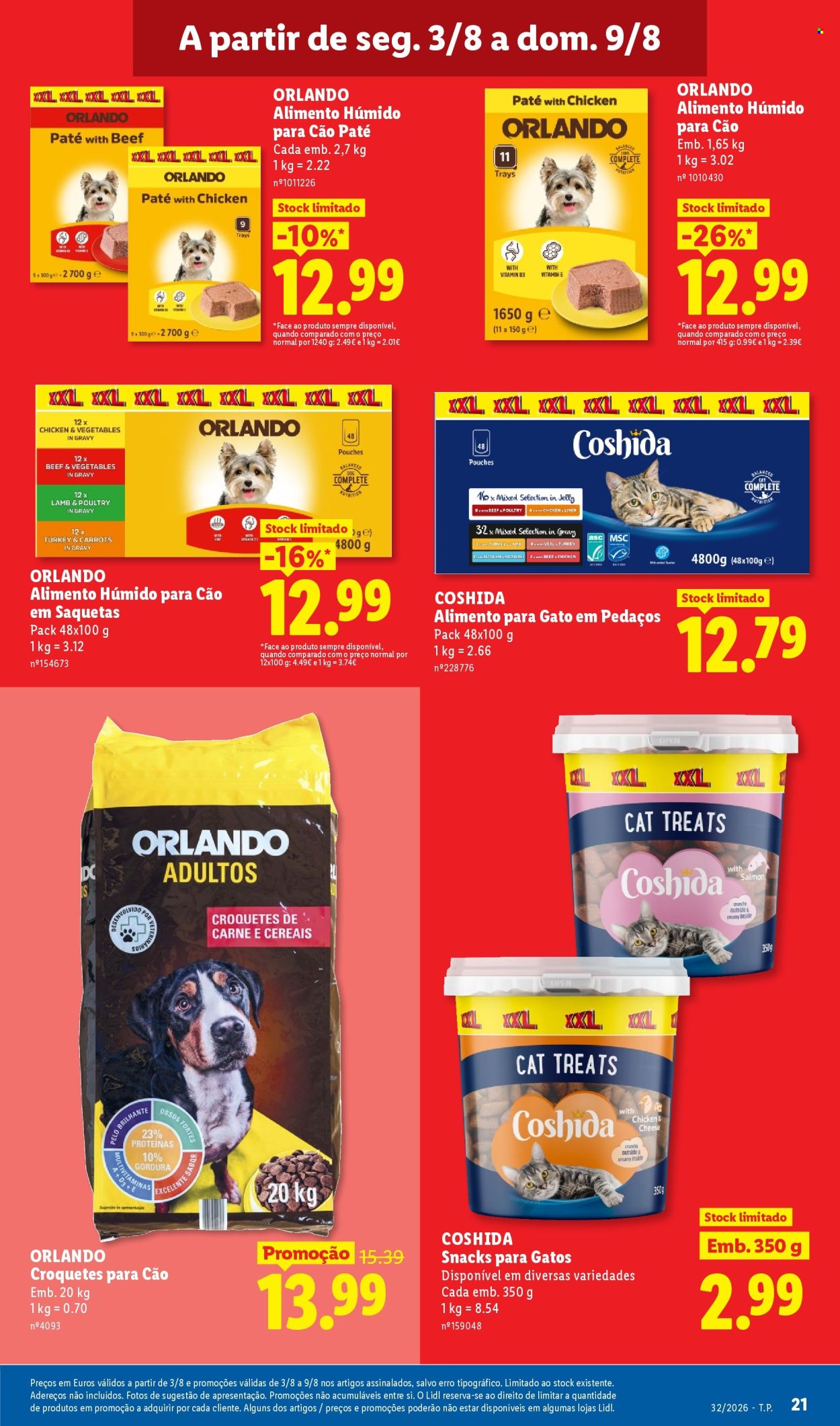 Folheto Lidl - 3.8.2026 - 9.8.2026. Página 21