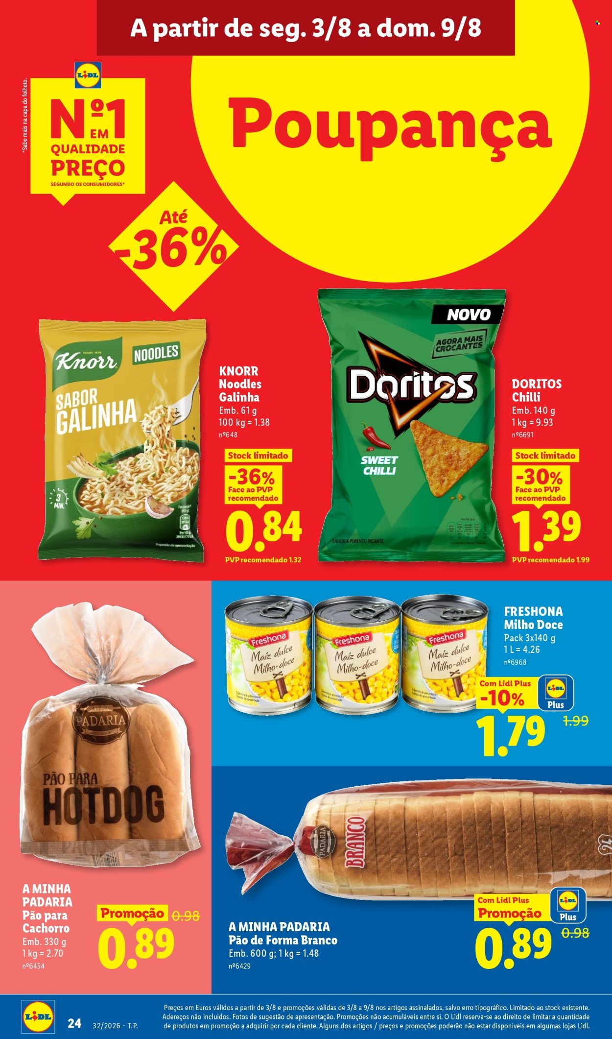 Folheto Lidl - 3.8.2026 - 9.8.2026. Página 24