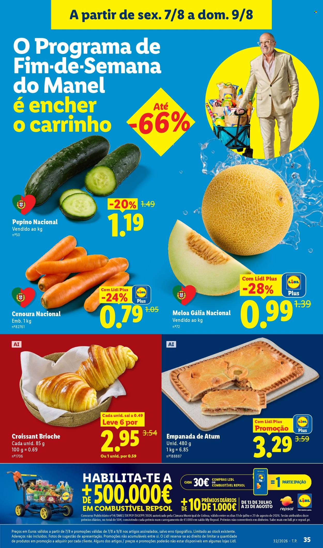 Folheto Lidl - 3.8.2026 - 9.8.2026. Página 35