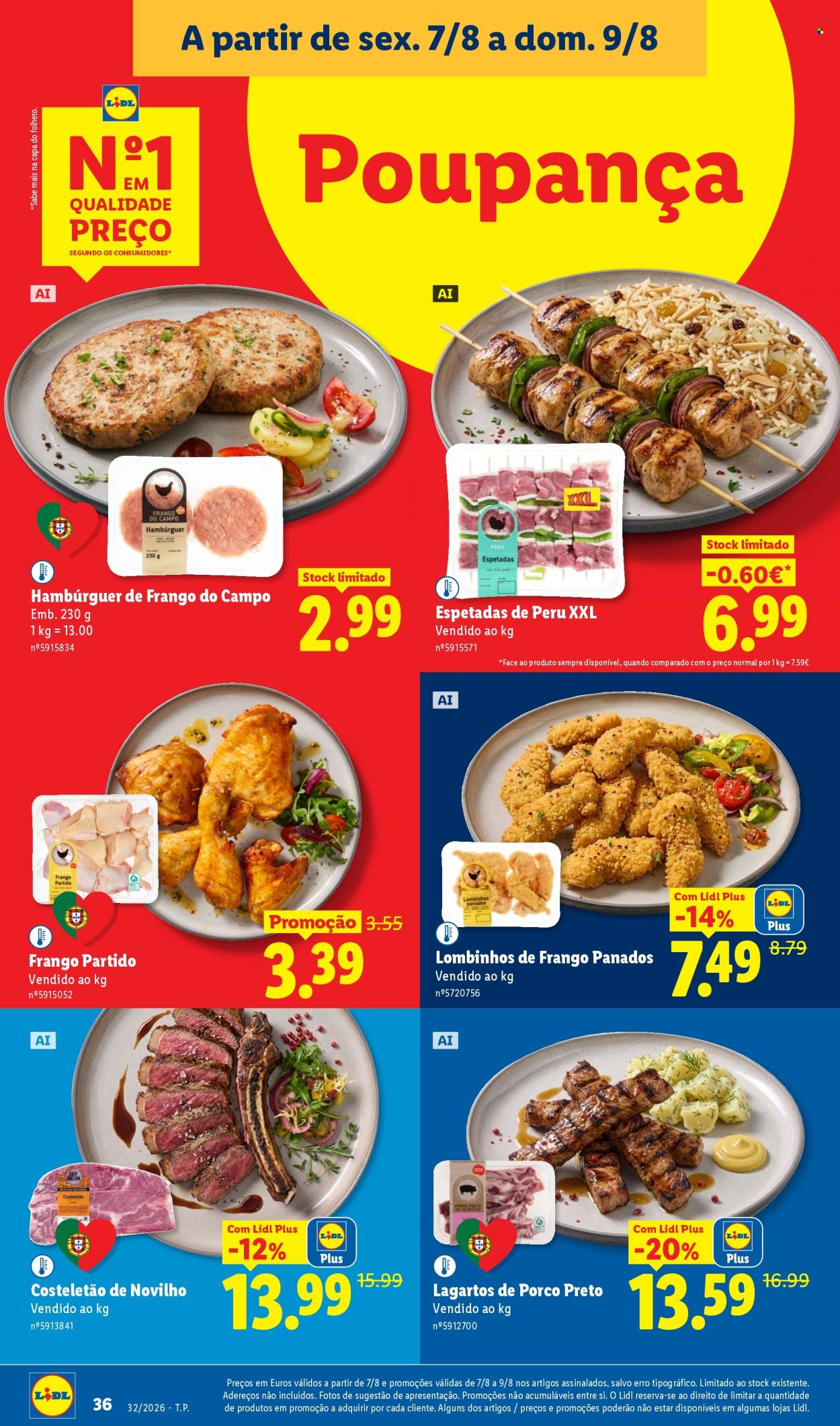 Folheto Lidl - 3.8.2026 - 9.8.2026. Página 36