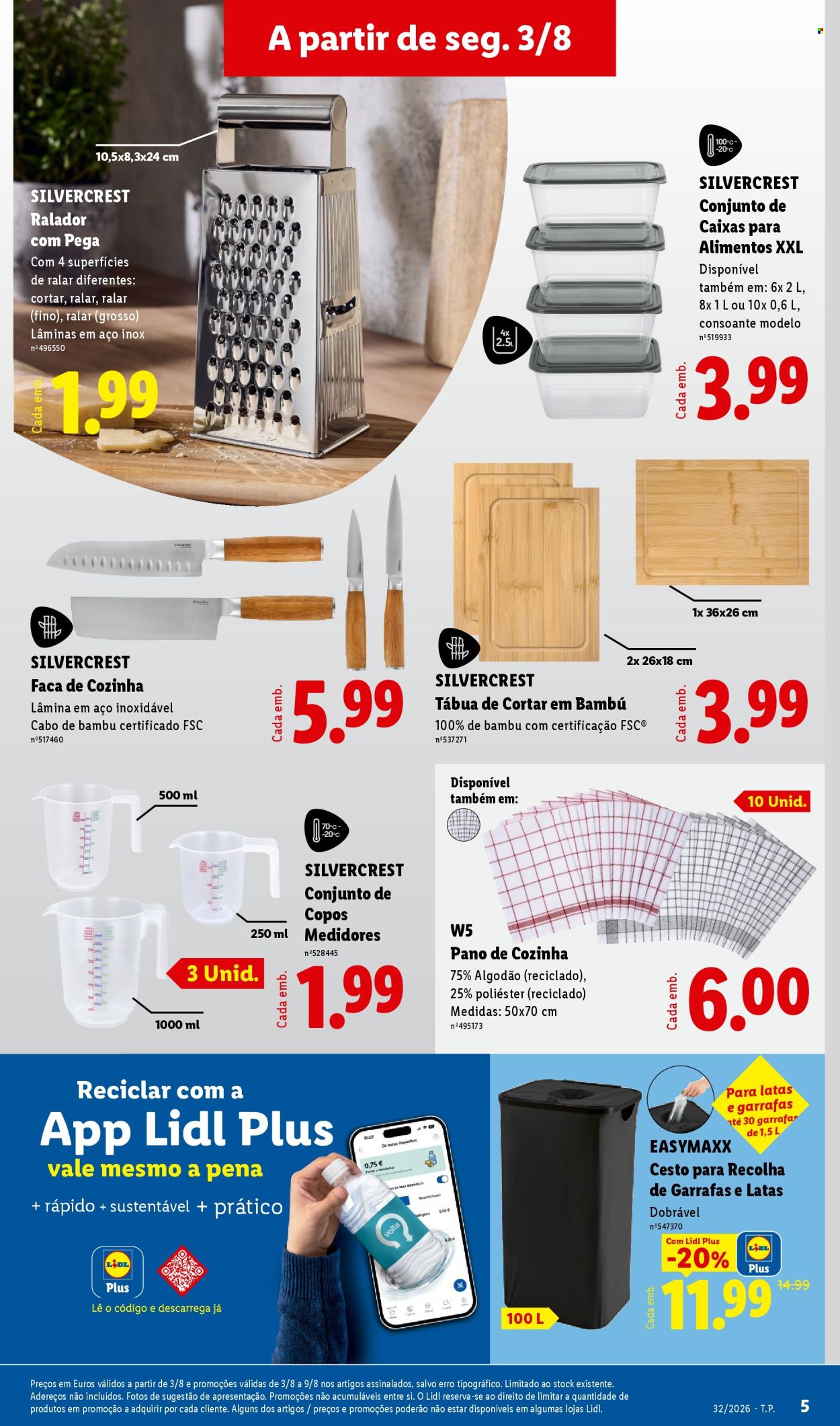 Folheto Lidl - 3.8.2026 - 7.8.2026. Página 5