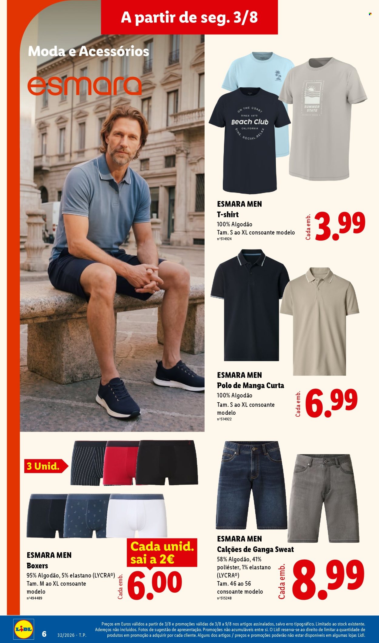 Folheto Lidl - 3.8.2026 - 7.8.2026. Página 6