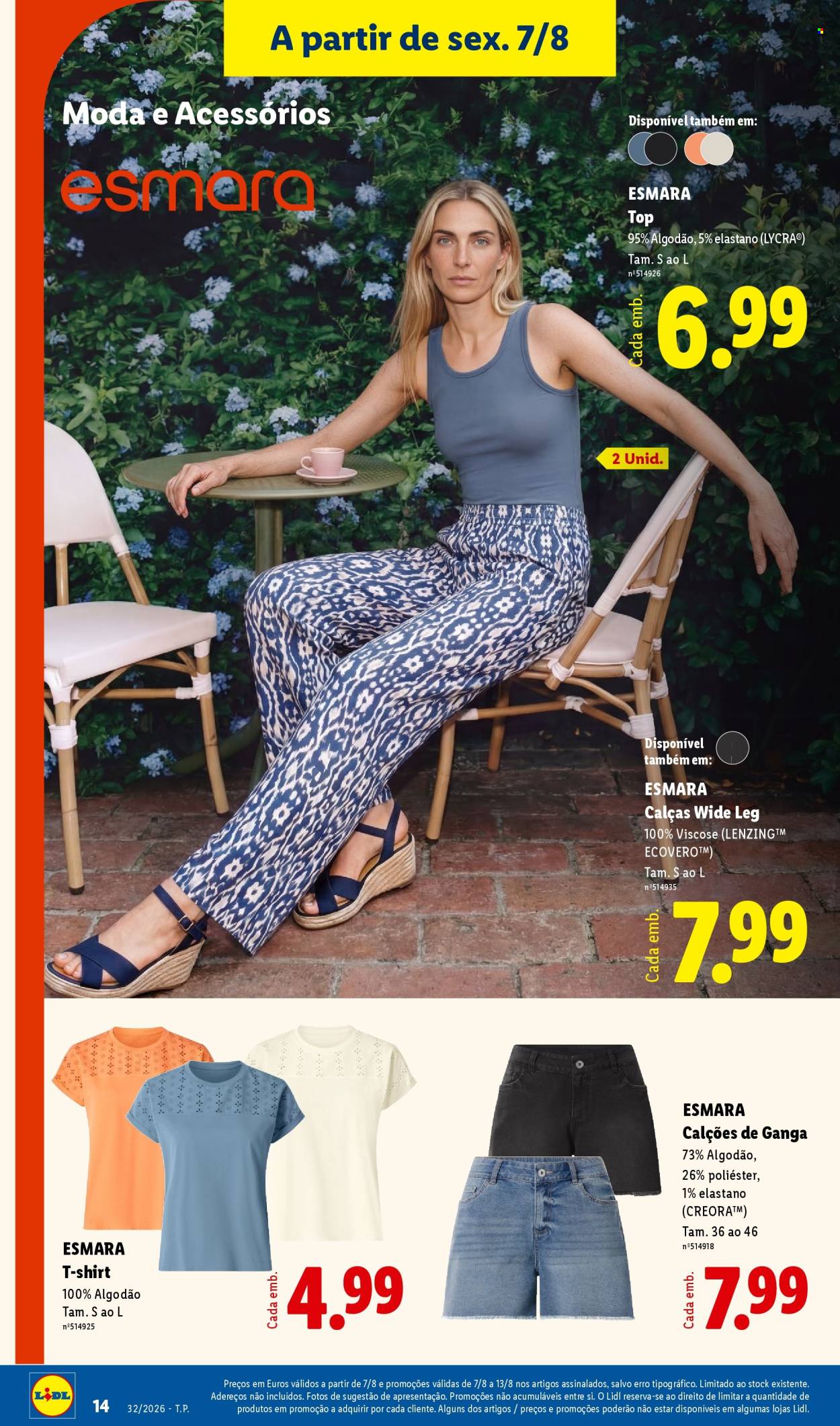 Folheto Lidl - 3.8.2026 - 7.8.2026. Página 14