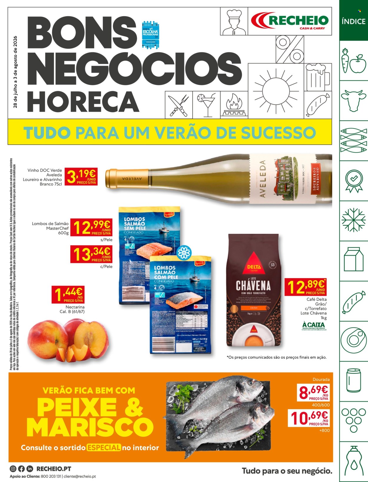 Folheto Recheio - 28.7.2026 - 3.8.2026. Página 1