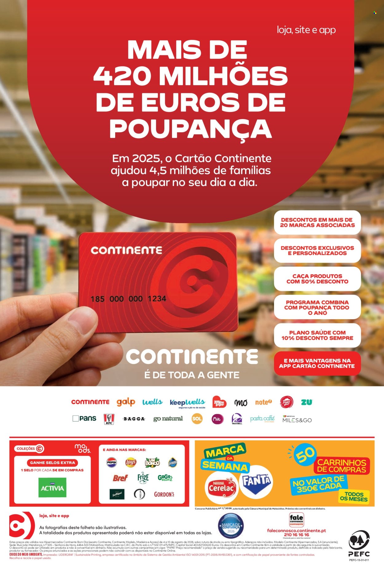Folheto Continente Bom Dia - 4.8.2026 - 10.8.2026. Página 28