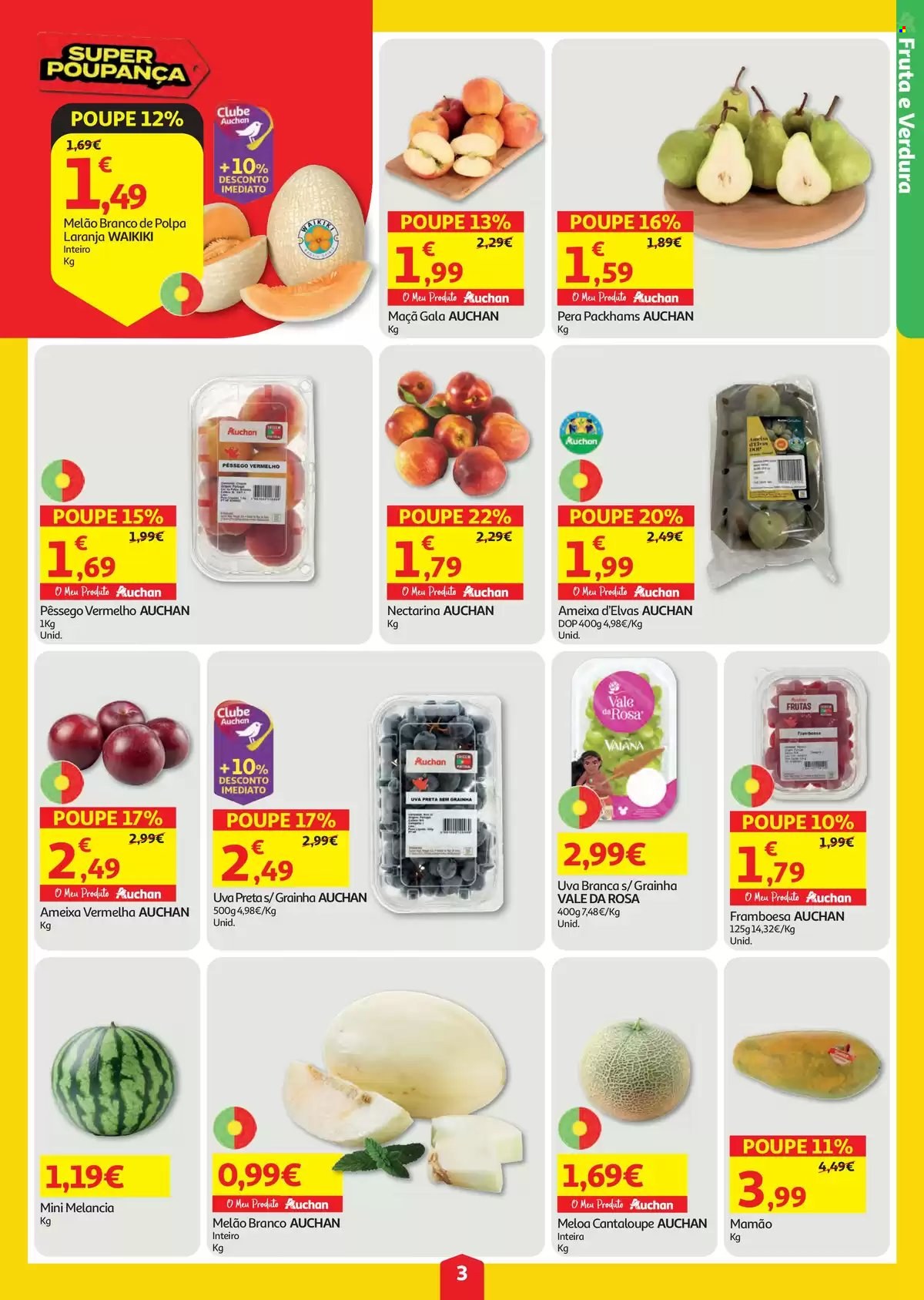 Folheto Auchan - 6.8.2026 - 12.8.2026. Página 3