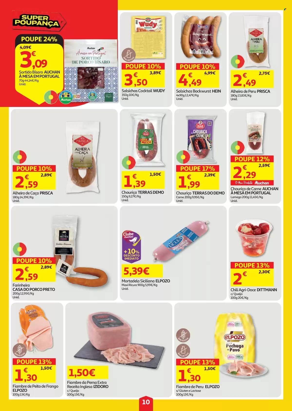 Folheto Auchan - 6.8.2026 - 12.8.2026. Página 10