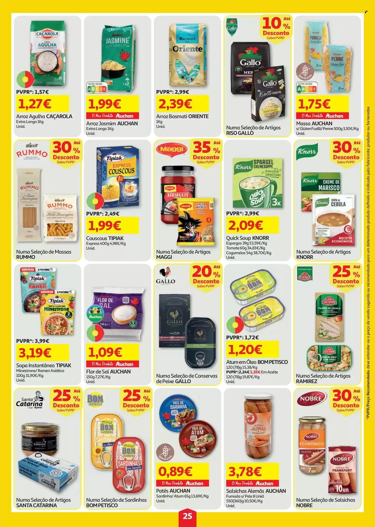 Folheto Auchan - 6.8.2026 - 12.8.2026. Página 25