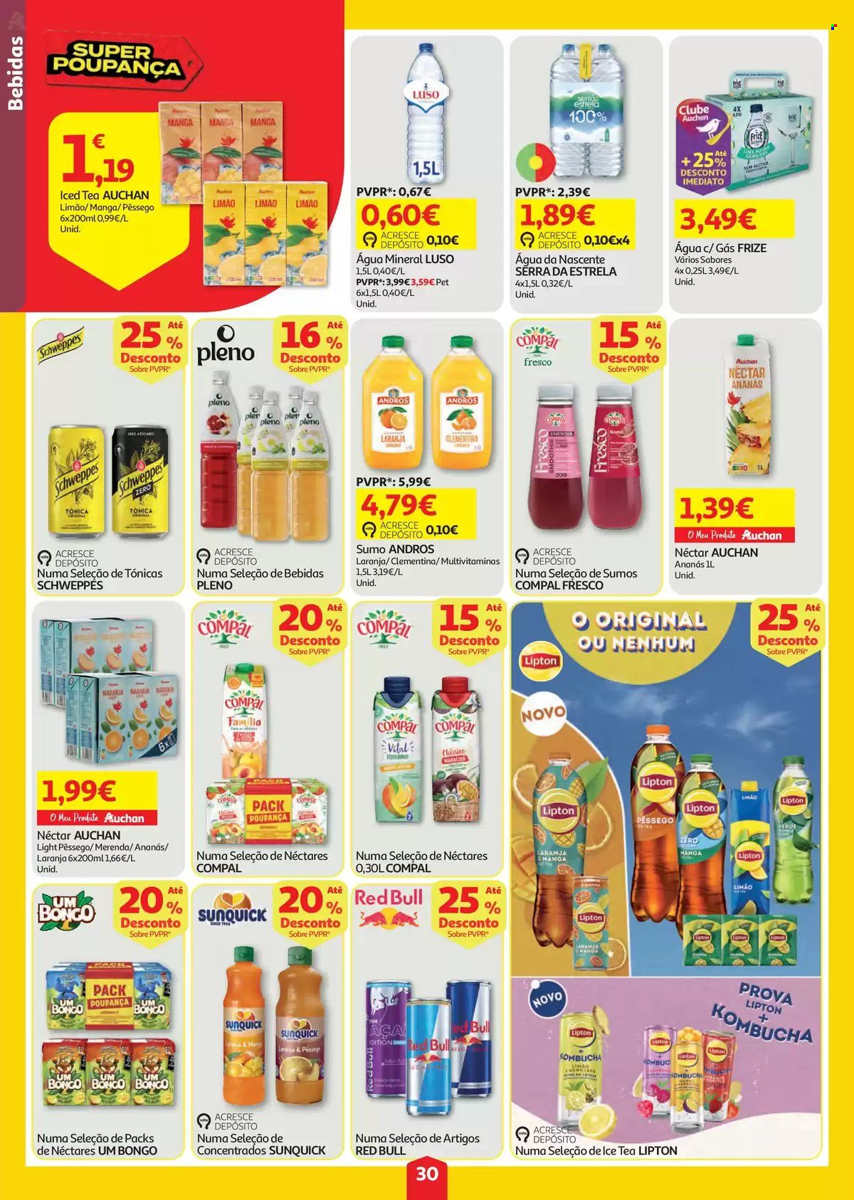 Folheto Auchan - 6.8.2026 - 12.8.2026. Página 30