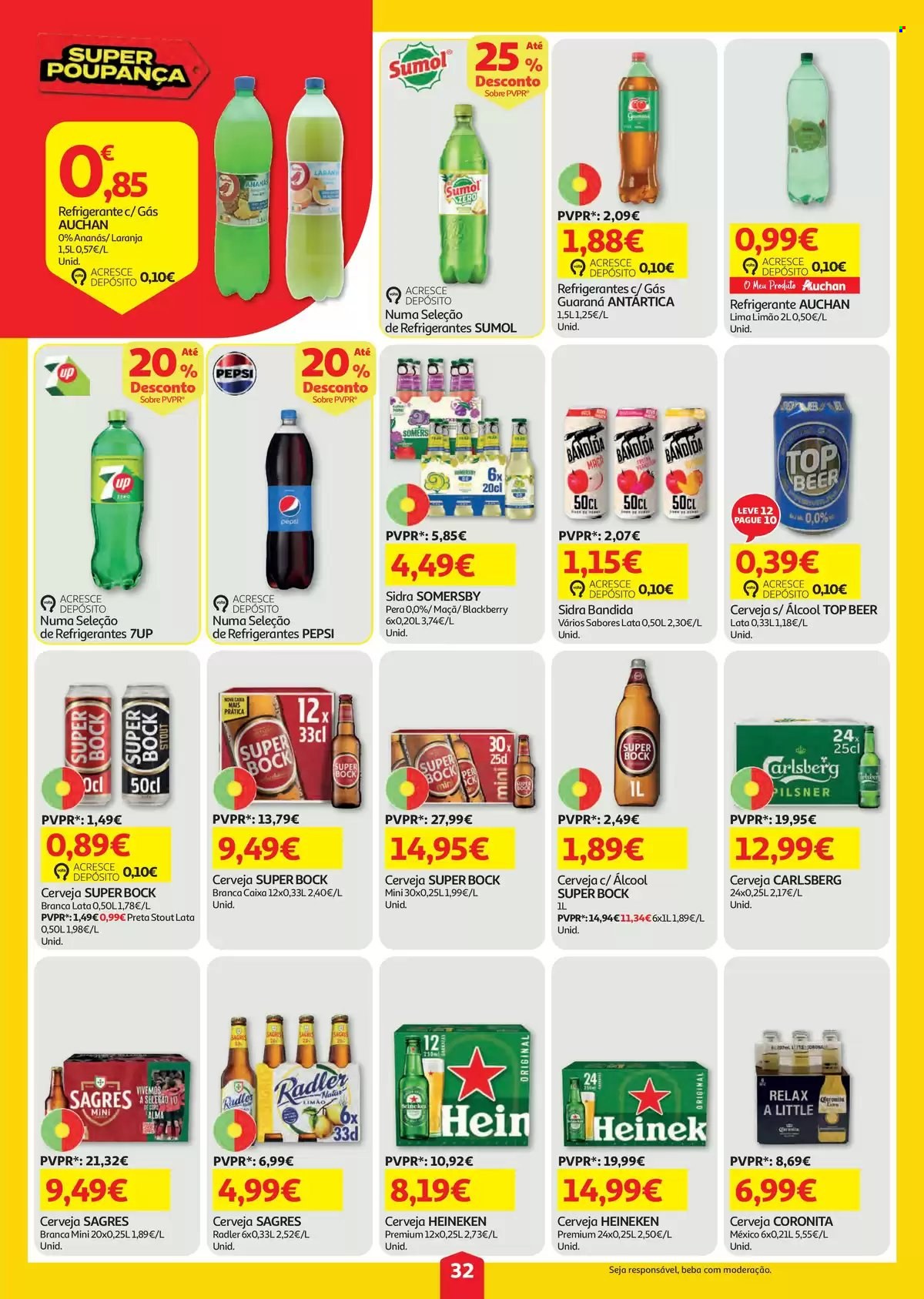 Folheto Auchan - 6.8.2026 - 12.8.2026. Página 32