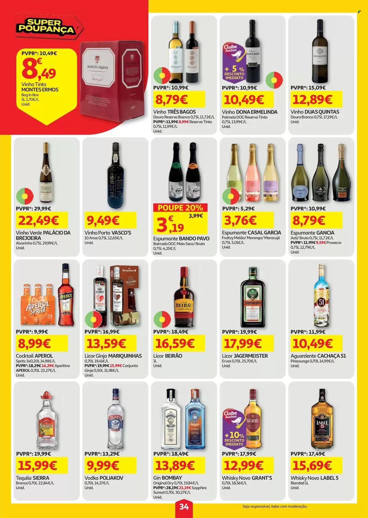Folheto Auchan - 6.8.2026 - 12.8.2026. Página 34