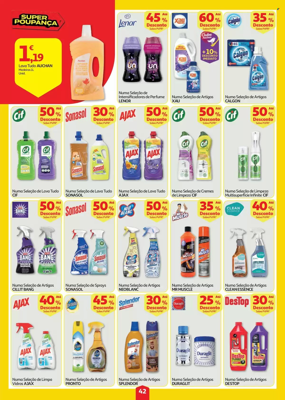 Folheto Auchan - 6.8.2026 - 12.8.2026. Página 42