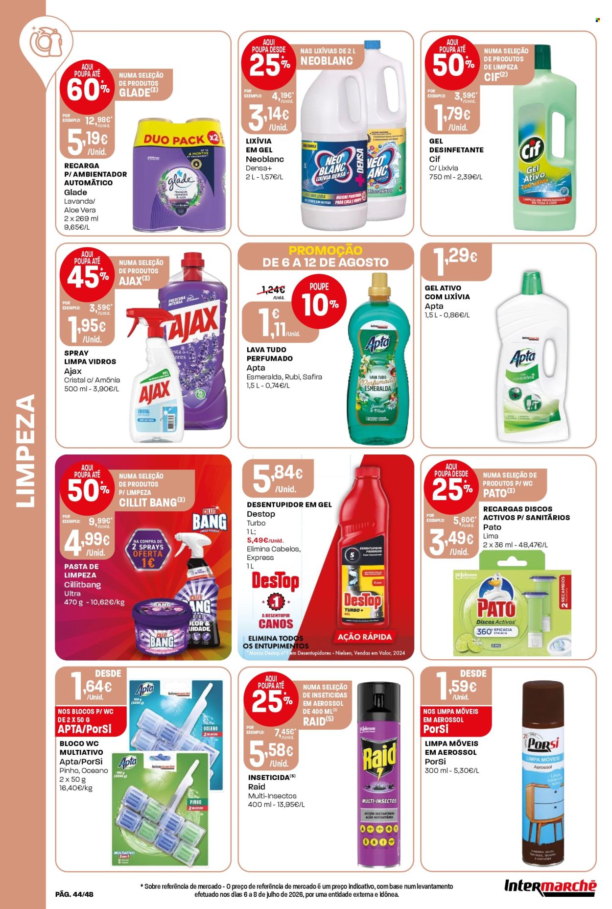 Folheto Intermarché - 6.8.2026 - 12.8.2026. Página 44