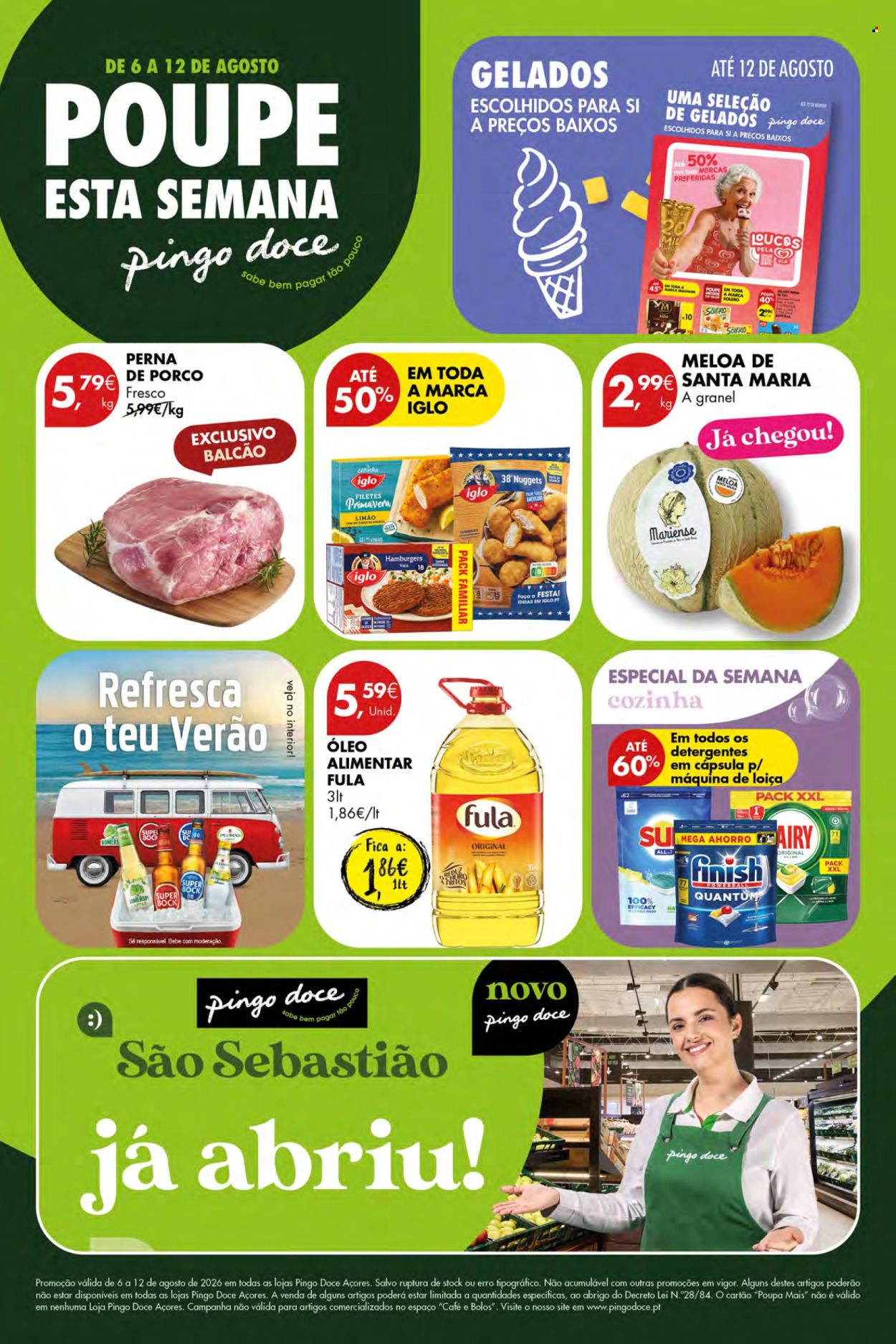 Folheto Pingo Doce - 6.8.2026 - 12.8.2026. Página 1
