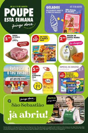 Folheto Pingo Doce - 6.8.2026 - 12.8.2026.