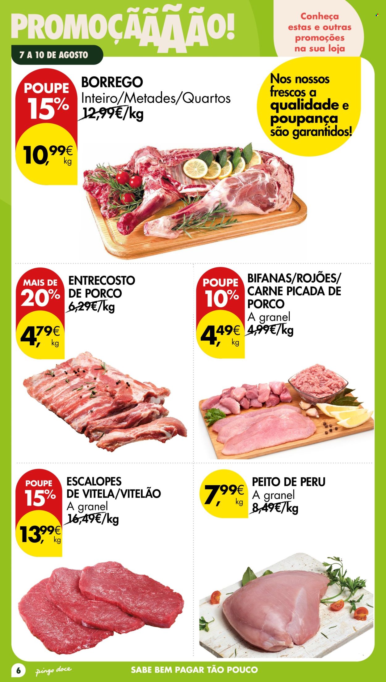 Folheto Pingo Doce - 6.8.2026 - 9.8.2026. Página 6