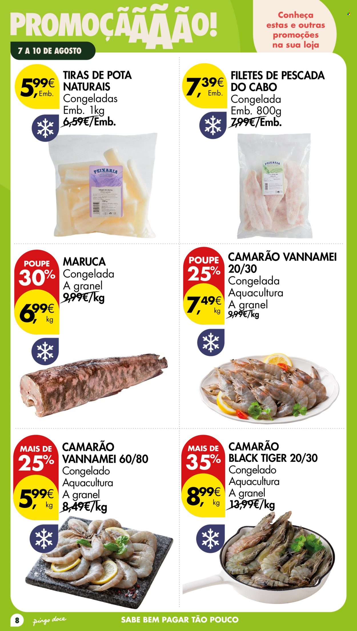 Folheto Pingo Doce - 6.8.2026 - 9.8.2026. Página 8