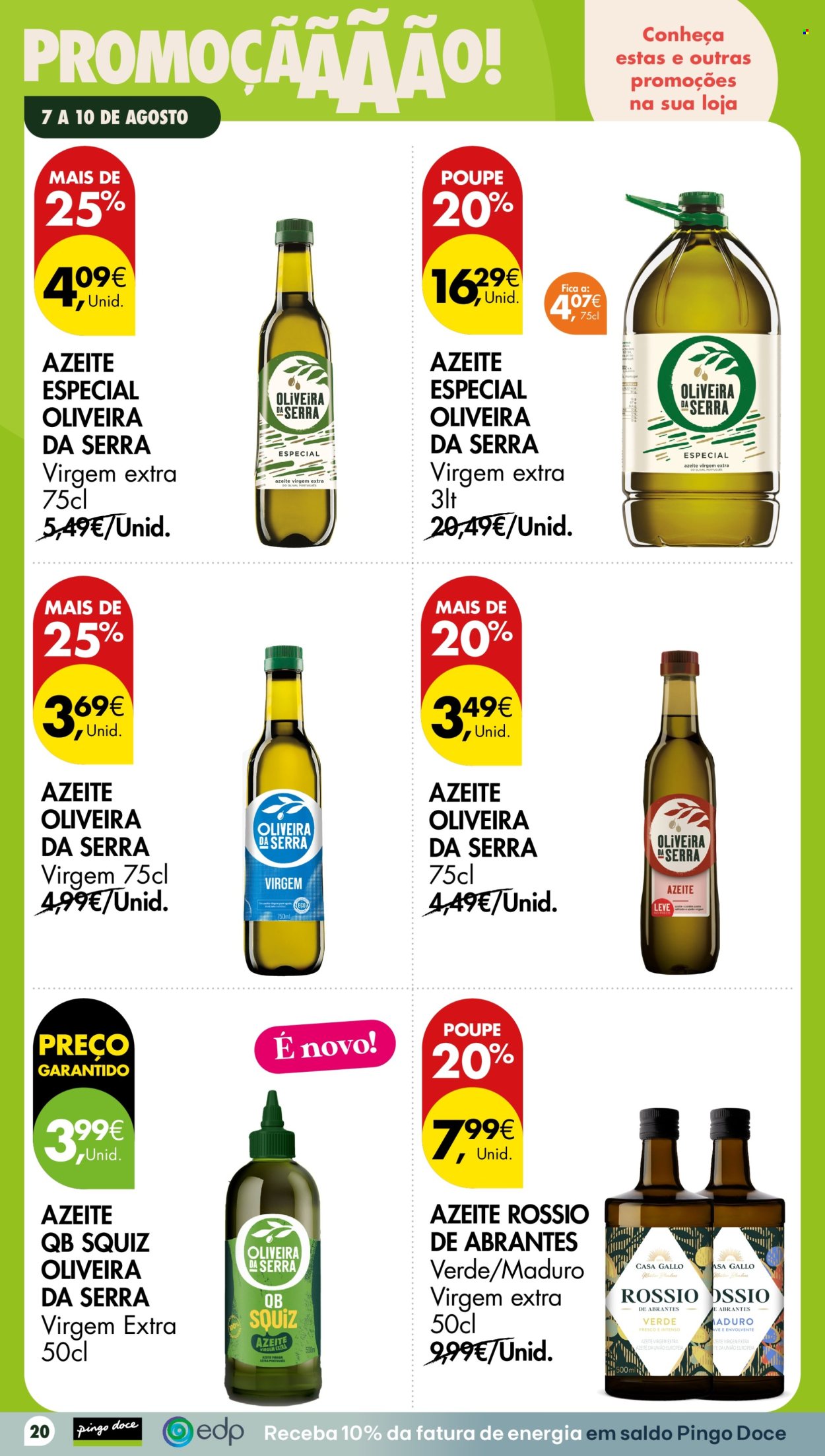 Folheto Pingo Doce - 6.8.2026 - 9.8.2026. Página 20