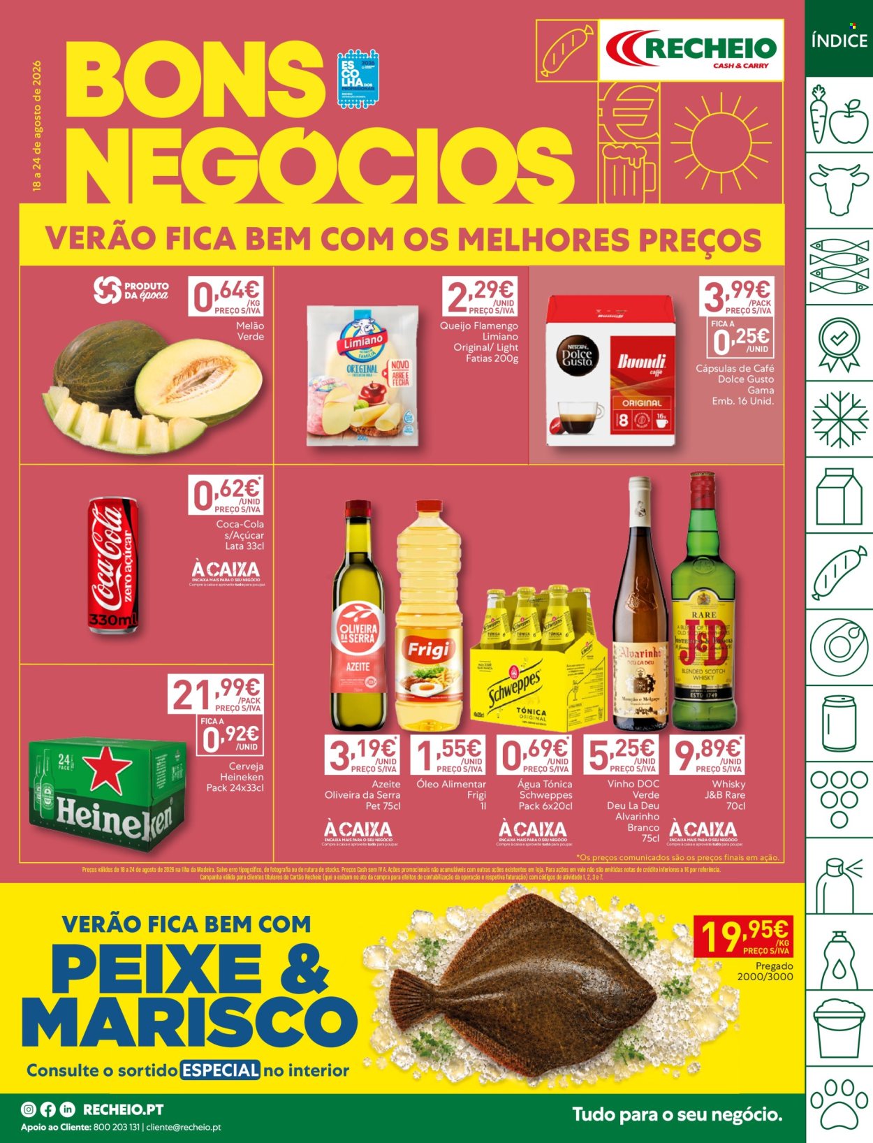 Folheto Recheio - 18.8.2026 - 24.8.2026. Página 1