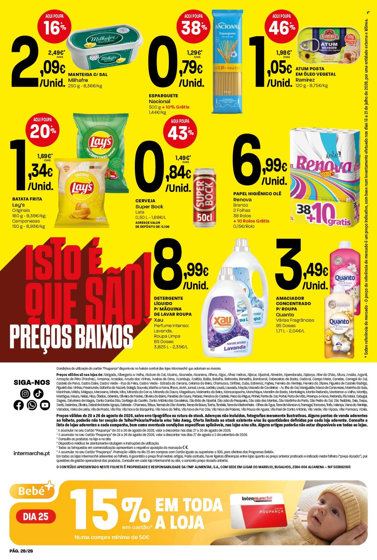 Folheto Intermarché - 20.8.2026 - 26.8.2026. Página 28