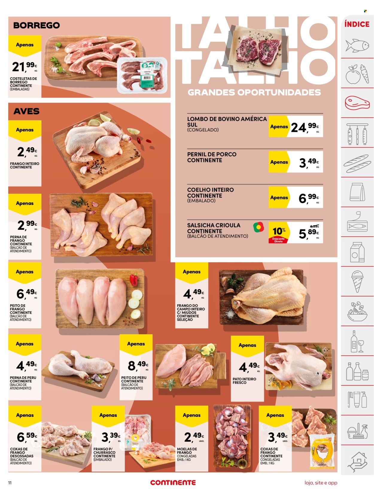 Folheto Continente - 25.8.2026 - 31.8.2026. Página 11