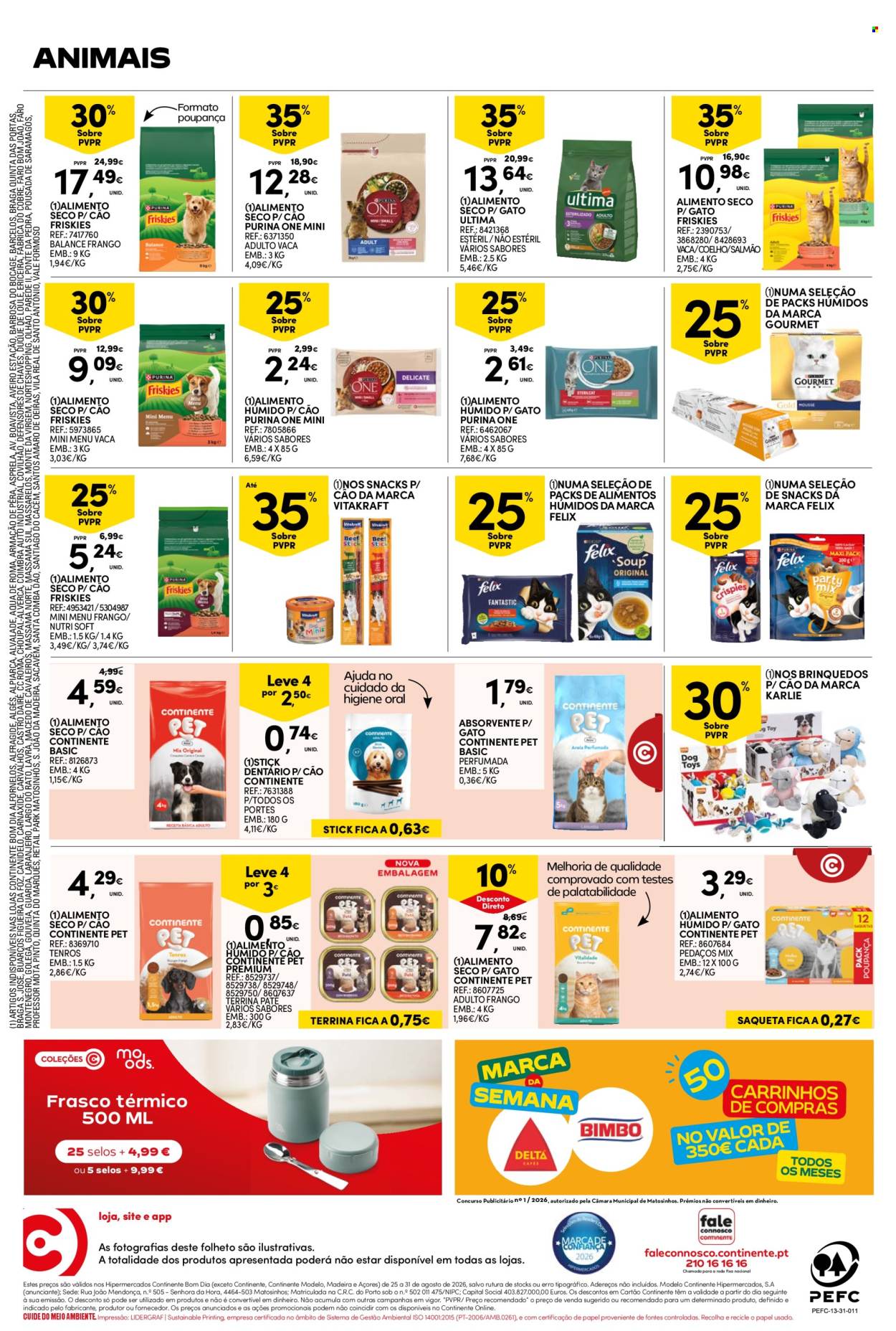 Folheto Continente Bom Dia - 25.8.2026 - 31.8.2026. Página 28