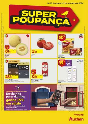 Folheto Auchan - 27.8.2026 - 2.9.2026.