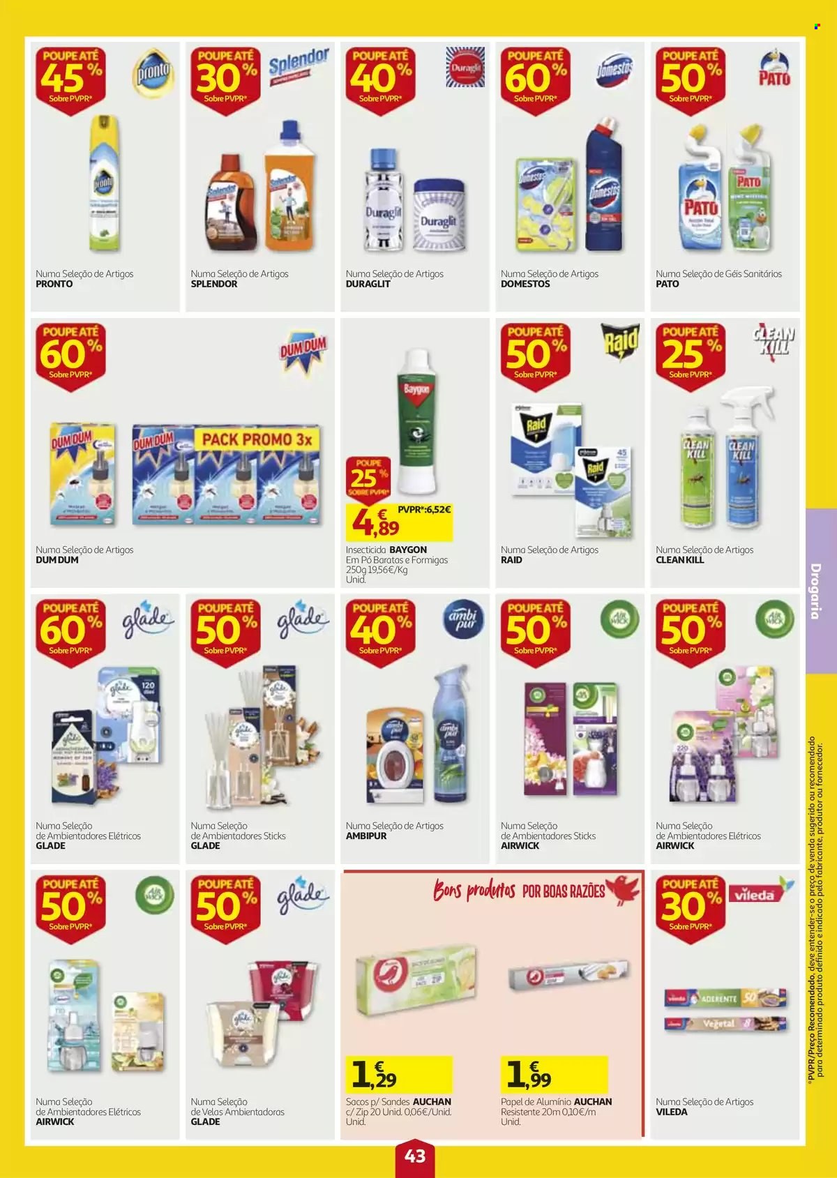 Folheto Auchan - 27.8.2026 - 2.9.2026. Página 43