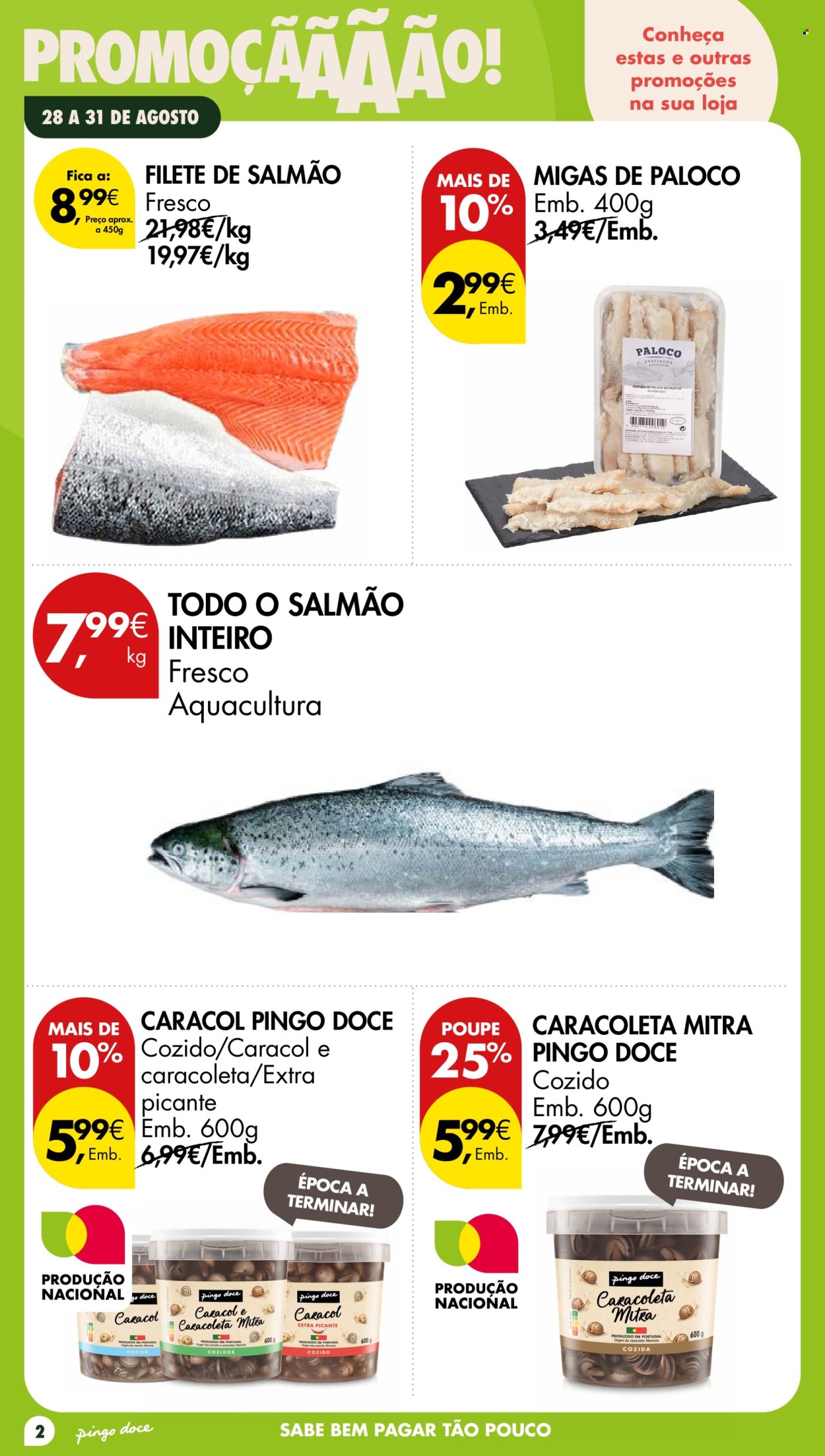 Folheto Pingo Doce - 28.8.2026 - 31.8.2026. Página 2