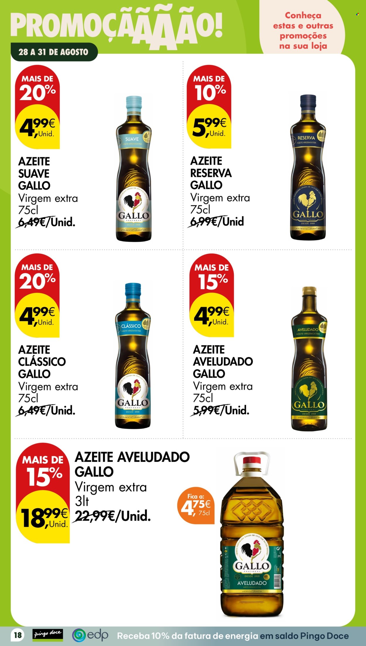 Folheto Pingo Doce - 28.8.2026 - 31.8.2026. Página 18