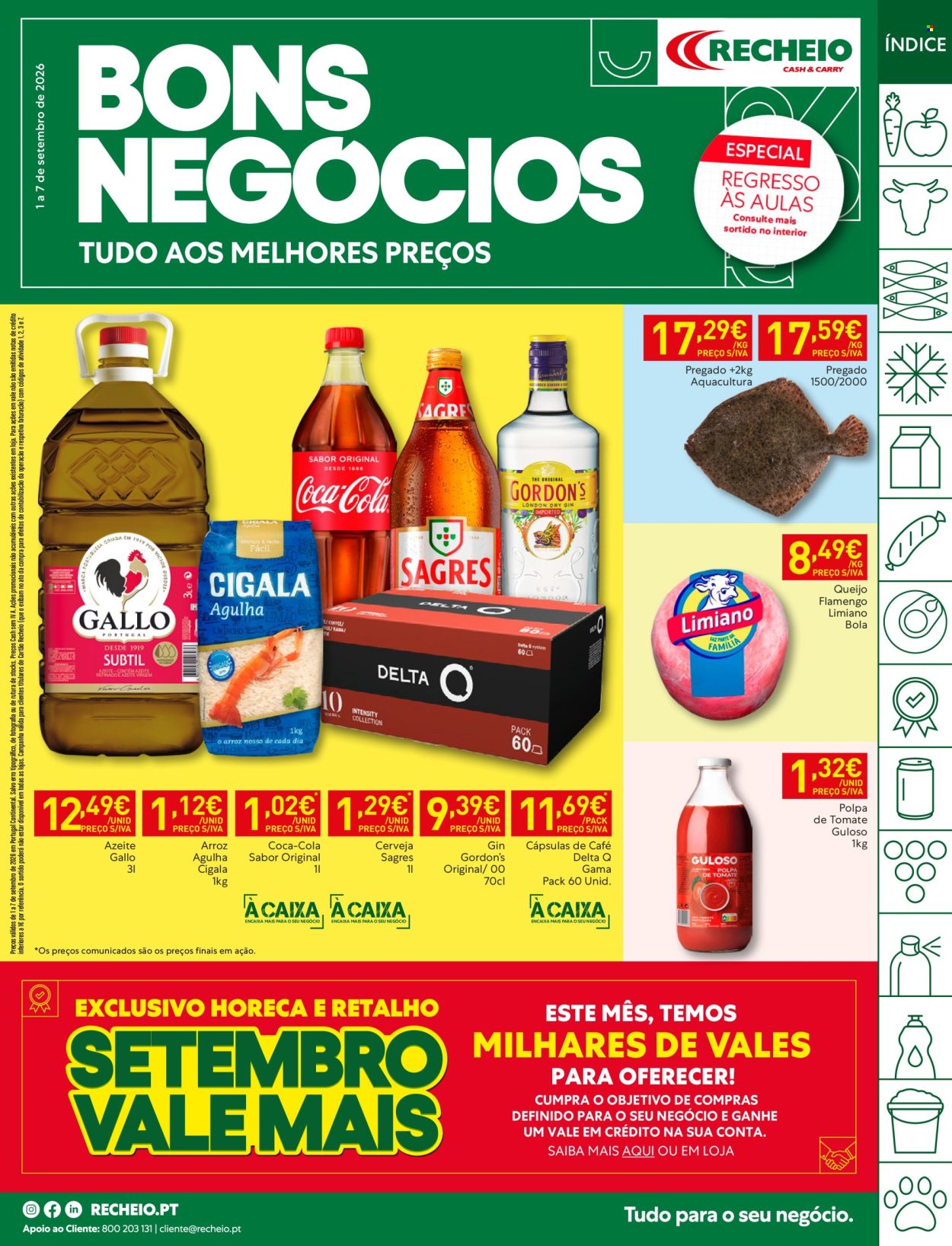 Folheto Recheio - 1.9.2026 - 7.9.2026. Página 1