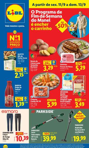 Folheto Lidl - 7.9.2026 - 13.9.2026.