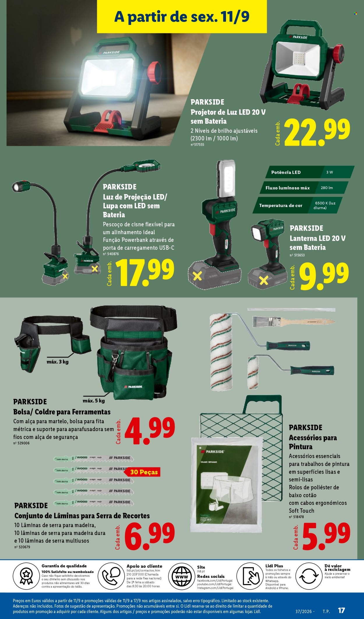 Folheto Lidl - 7.9.2026 - 13.9.2026. Página 17