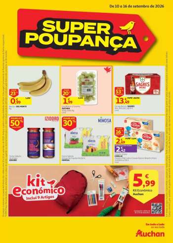 Folheto Auchan - 10.9.2026 - 16.9.2026.