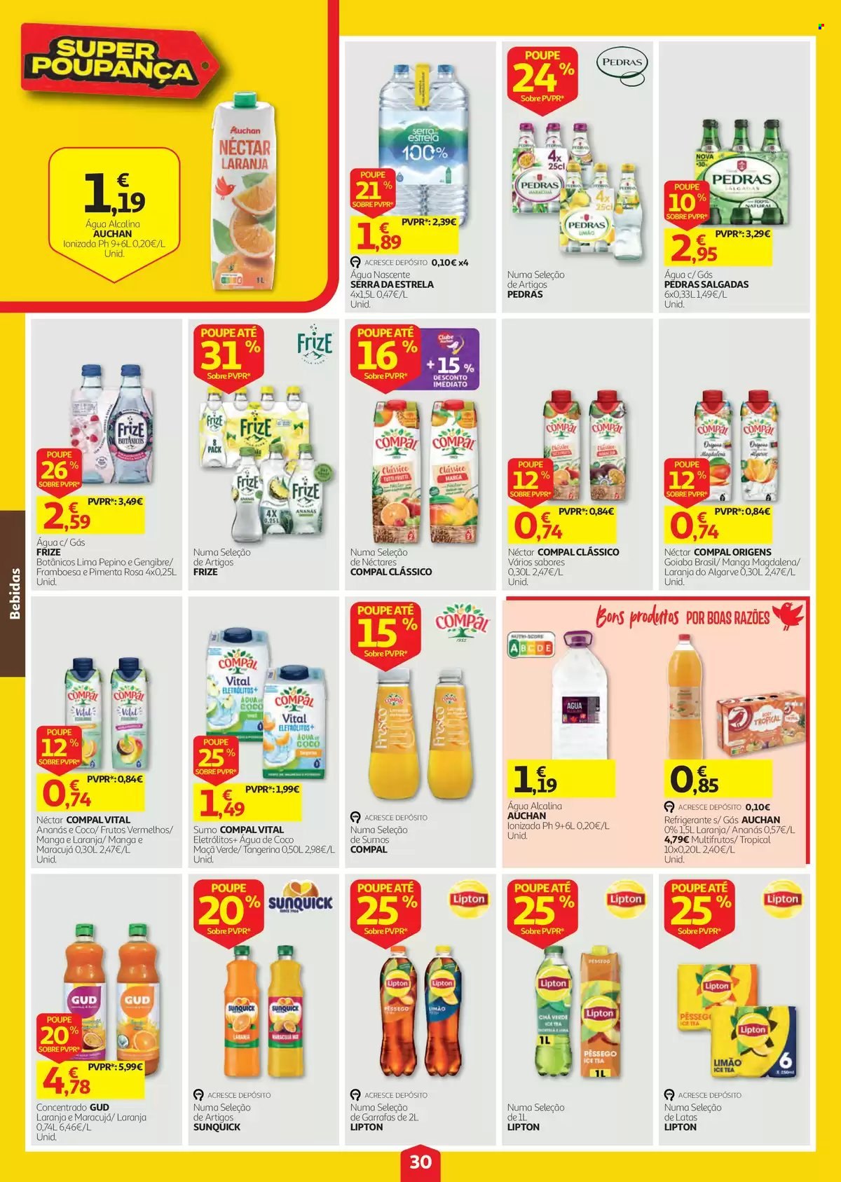 Folheto Auchan - 10.9.2026 - 16.9.2026. Página 30