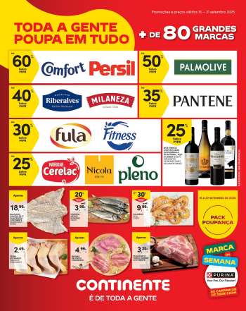 Folheto Continente Modelo - 15.9.2026 - 21.9.2026.