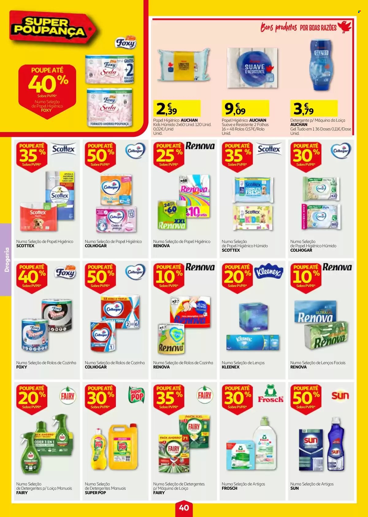 Folheto Auchan - 17.9.2026 - 23.9.2026. Página 40