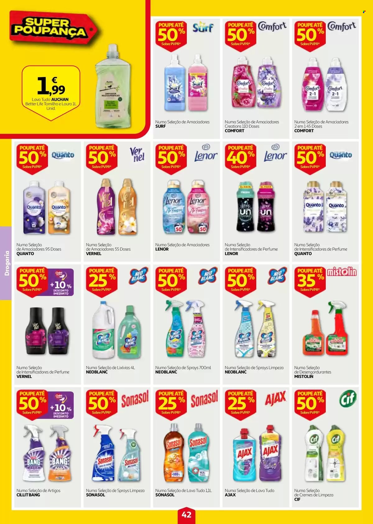 Folheto Auchan - 17.9.2026 - 23.9.2026. Página 42