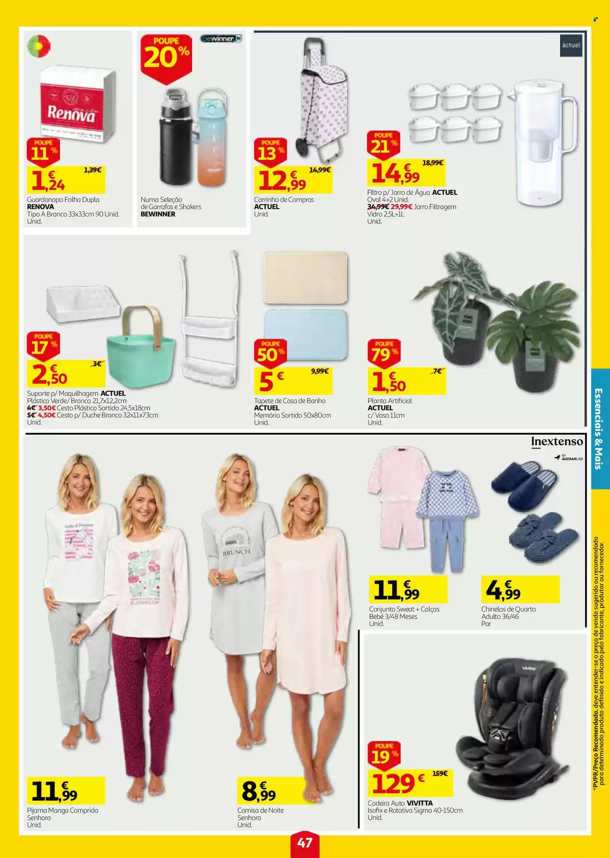 Folheto Auchan - 17.9.2026 - 23.9.2026. Página 47
