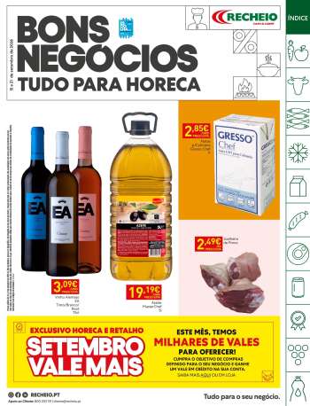 Folheto Recheio - 15.9.2026 - 21.9.2026.