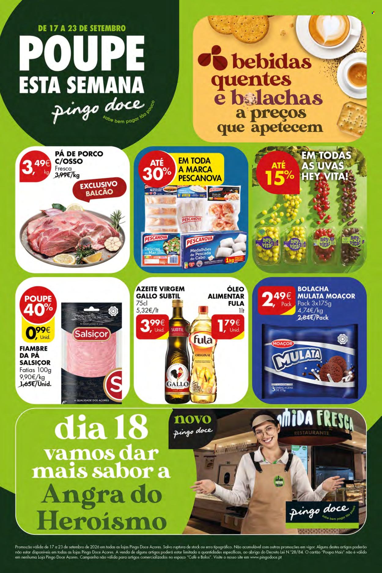 Folheto Pingo Doce - 17.9.2026 - 23.9.2026. Página 1