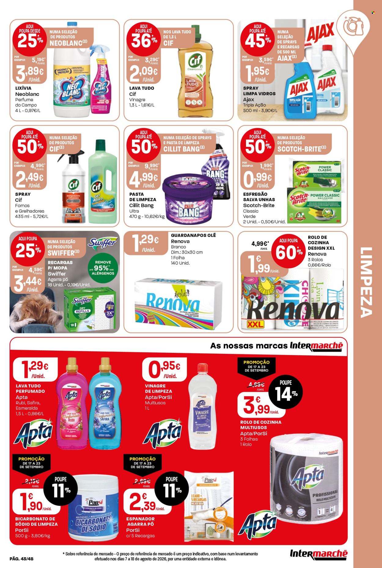 Folheto Intermarché - 17.9.2026 - 23.9.2026. Página 43